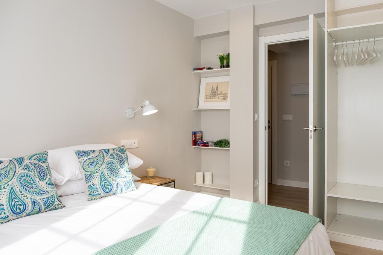 Apartamento De Diseno Centrico Con Terraza Espectacular Saint-Jacques-de-Compostelle Extérieur photo