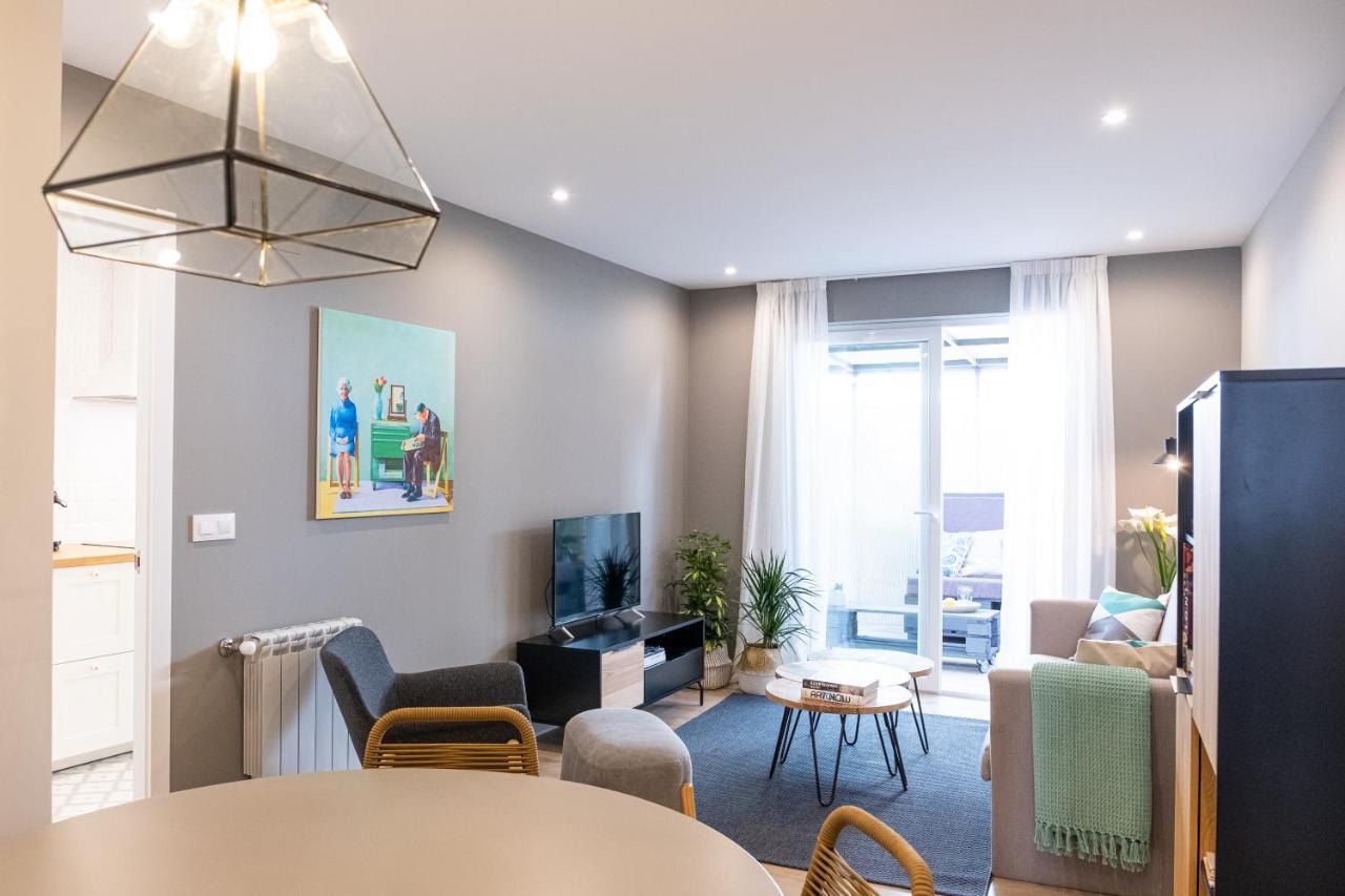 Apartamento De Diseno Centrico Con Terraza Espectacular Saint-Jacques-de-Compostelle Extérieur photo